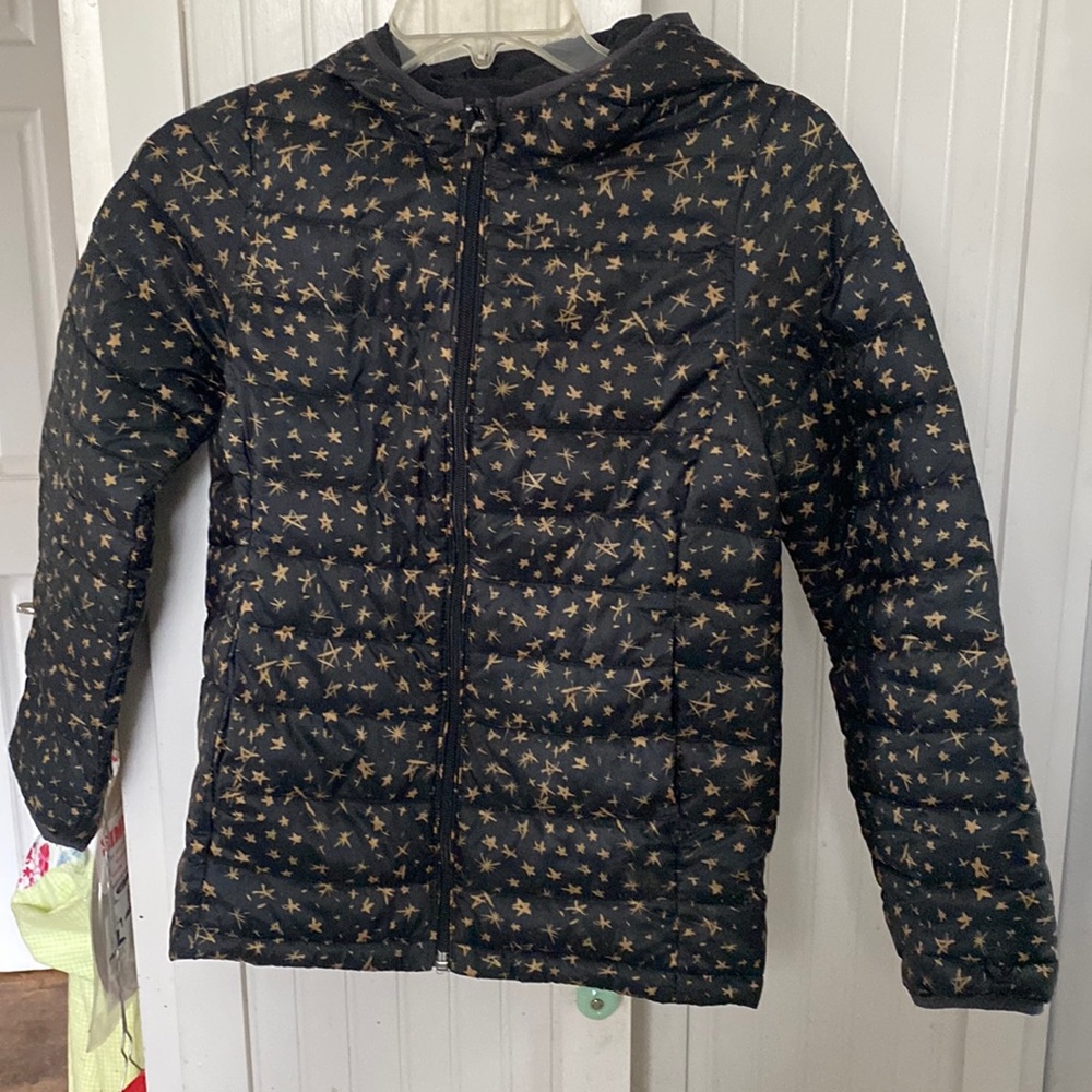 Amazon Essentials Lightweight Puff Water Resistant  Girls XL Jacket